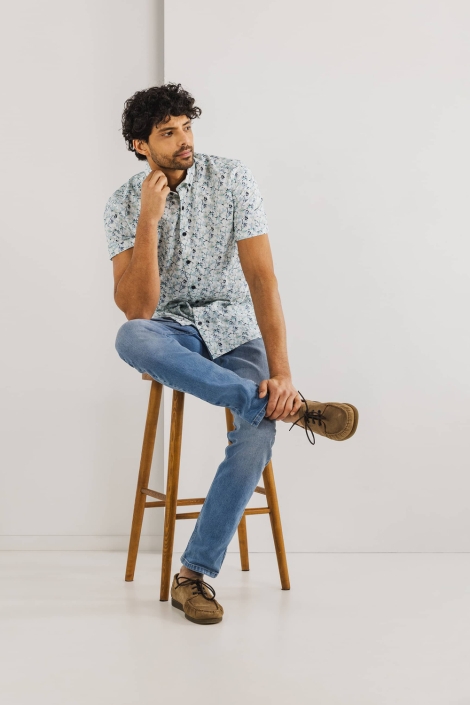 State of Art shirt ss checked co/